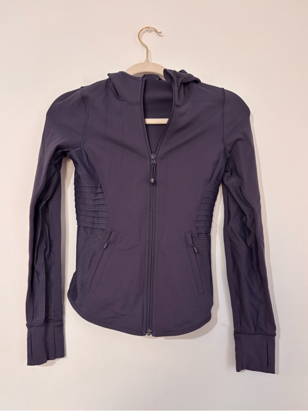 Ivivva Purple Hooded Zip Jacket